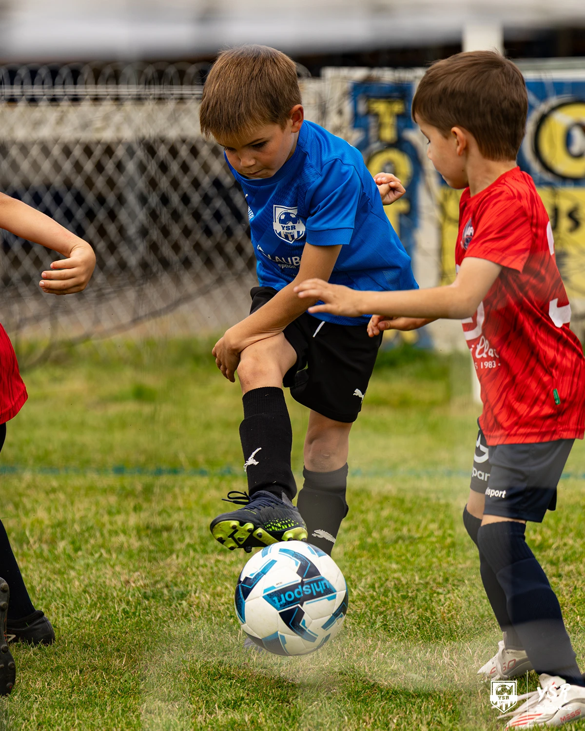 Les premiers matchs — photographie de Mathieu Alaux