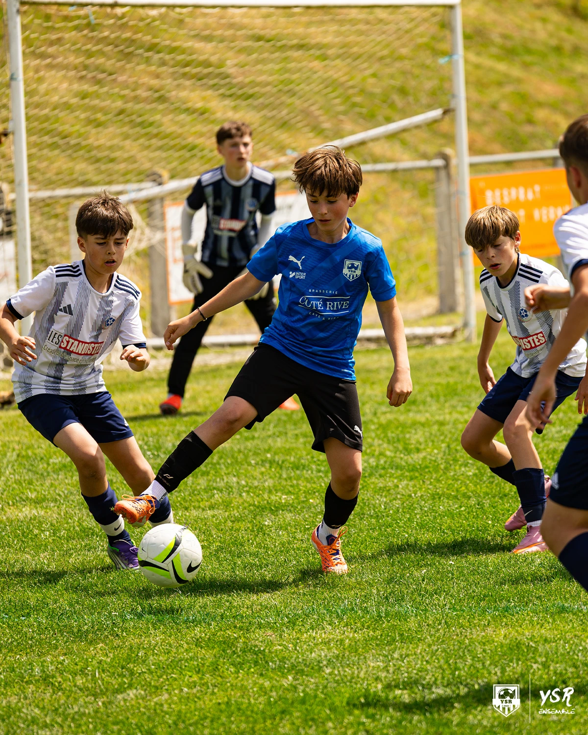 Au milieu de l'action — photographie de Mathieu Alaux