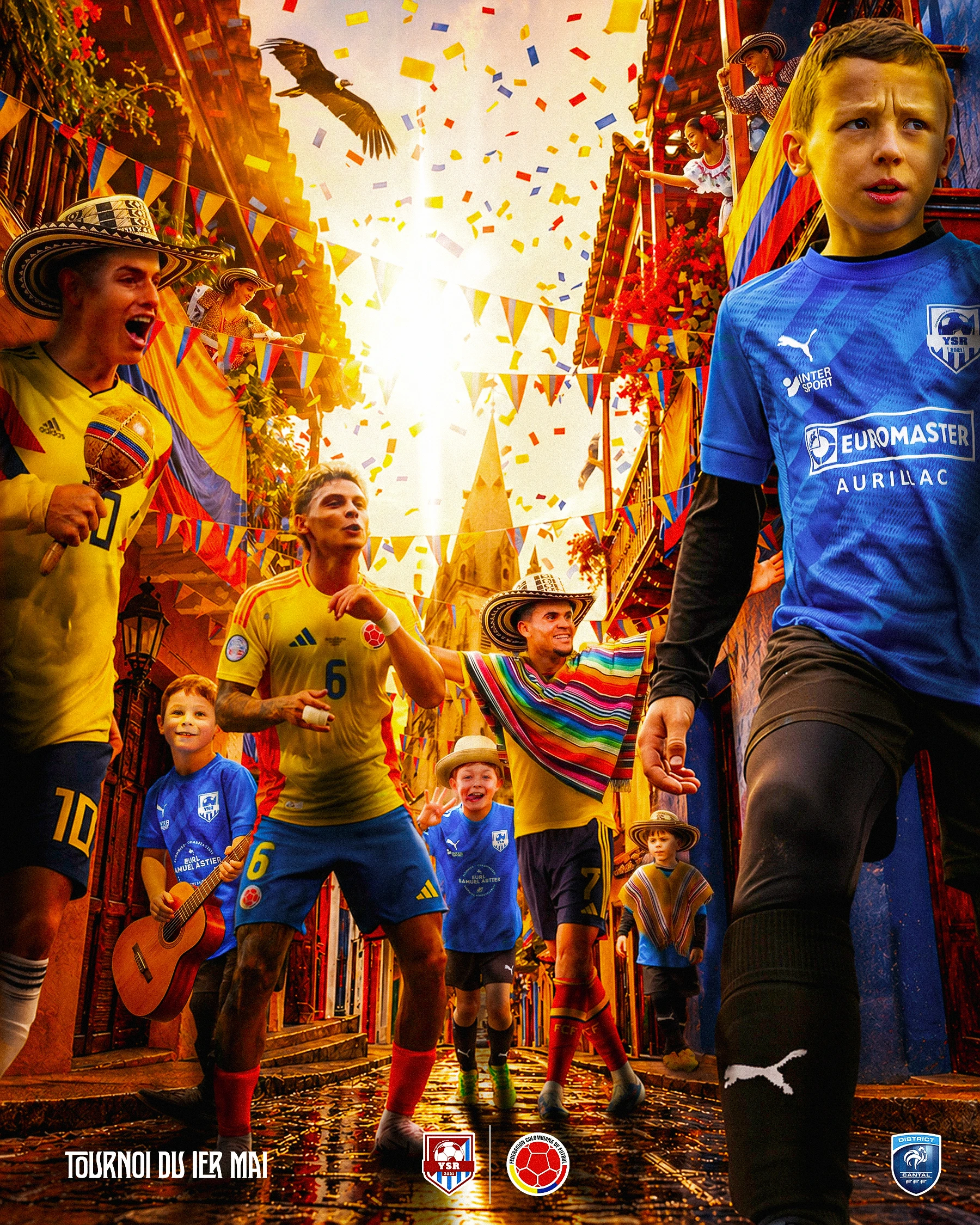 YSR — Affiche du tournoi du 1er Mai
