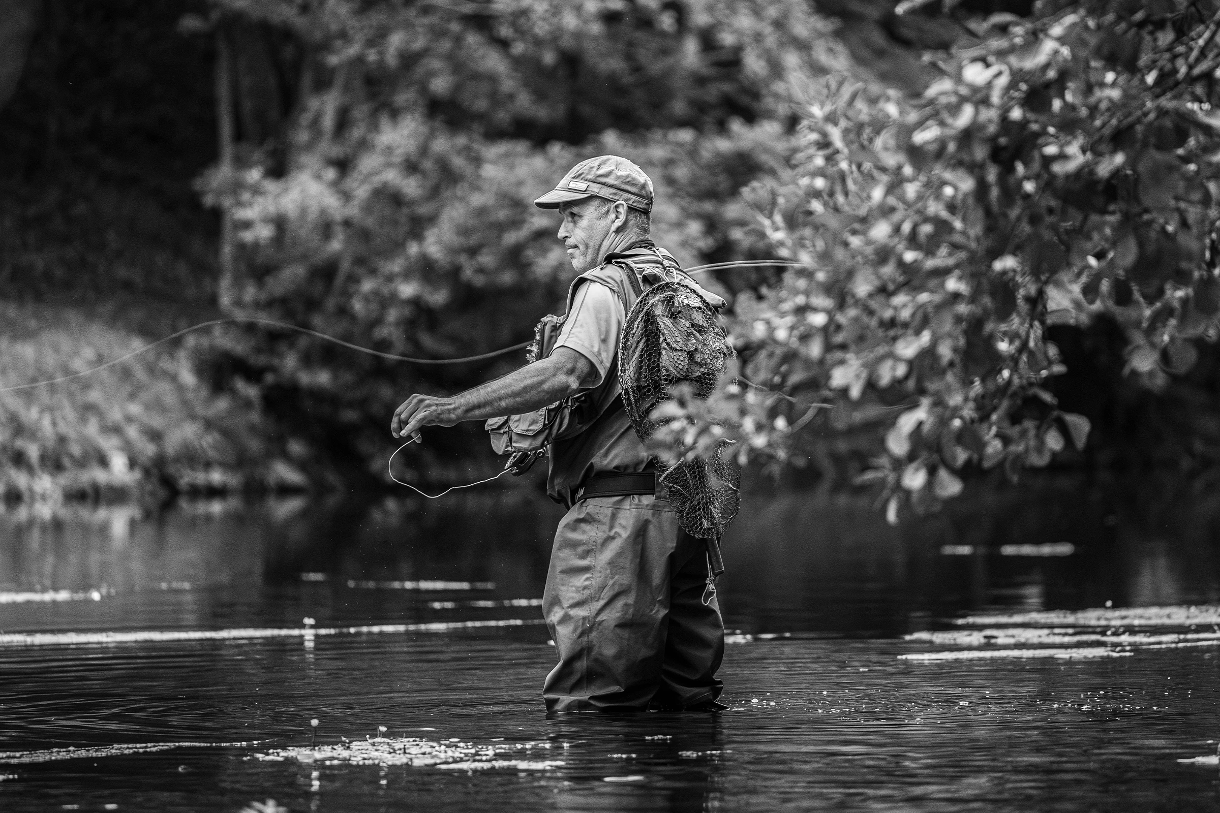 Au fil de l'eau, photographie de Mathieu Alaux